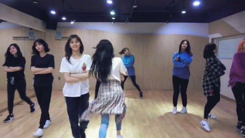 Dance Practice What Is Love GIF