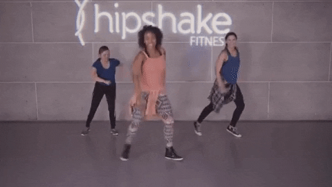 Dancehall Hip Shake Fitness Work Out GIF