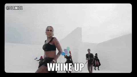 Dancehall Hips Swaying Whine Up GIF