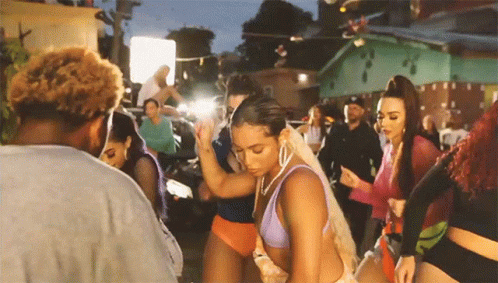 Dancehall Sexy Latinas Dancing GIF