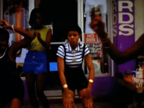Dancehall Young Lady Swagging GIF