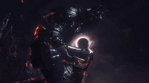 Dancer Of The Boreal Valley Knight Fighting Monster GIF
