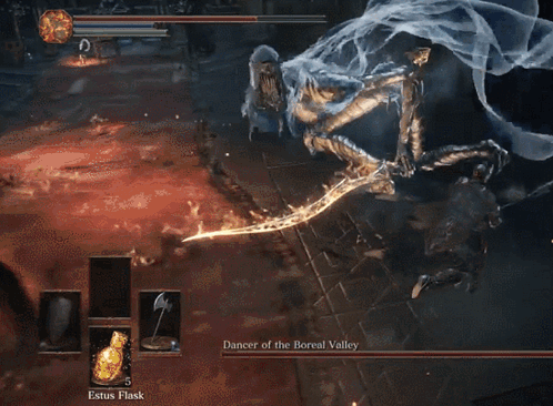 Dancer of the Boreal Valley Knight Fighting Monster