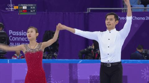 Dancer Representative Of China During Olympic Games GIF