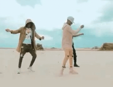 Dancers From Zambia Grooving GIF