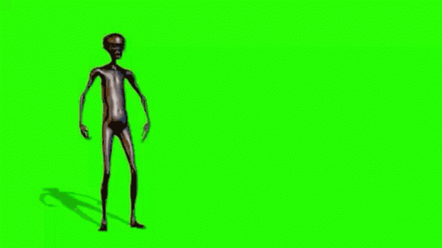 Dancing Alien 498 X 280 Gif GIF