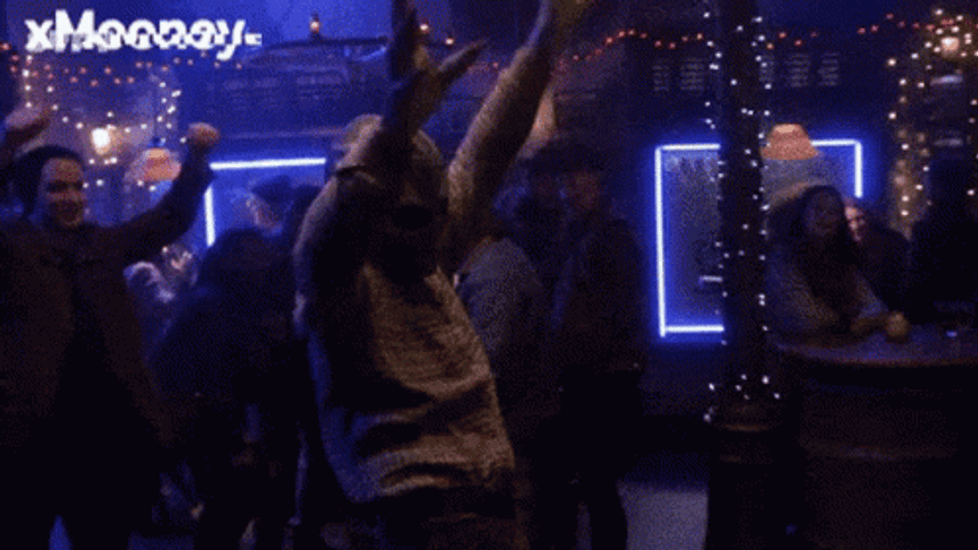 Dancing Alien In The Club GIF