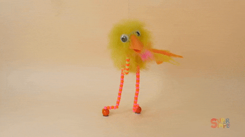 Dancing And Singing Toy Ostrich GIF