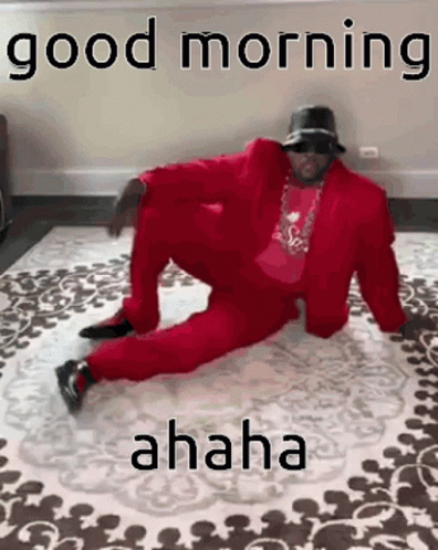 Dancing Anthony Adams Good Morning Meme GIF