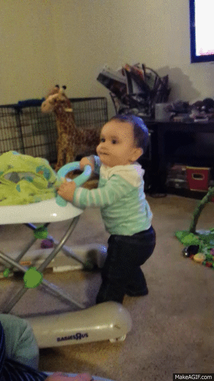 Dancing Baby Walker Groove GIF