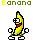 Dancing Banana Sticker GIF