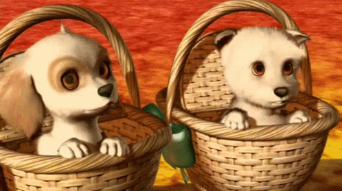 Dancing Barbie Dogs Wandering Eyes GIF