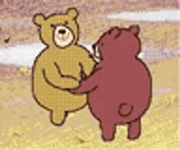 Dancing Bear Cartoons Cute GIF 
