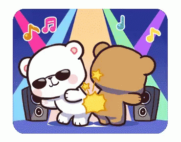 Dancing Bear Milk Mocha GIF