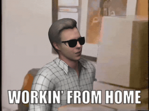 Dancing Because Work From Home GIF