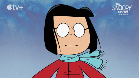 Dancing Bestfriends Snoopy And Marcie GIF