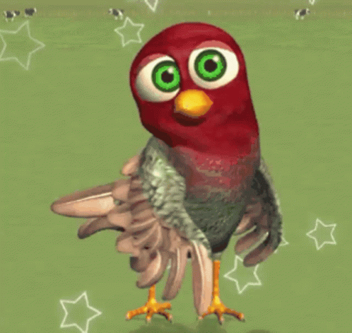 Dancing Bird Chicken Dance GIF