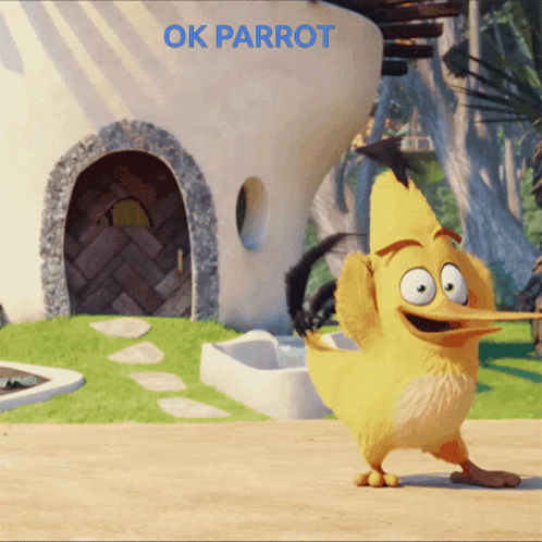 Dancing Bird The Angry Birds Movie GIF