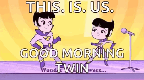 Dancing Cartoon Characters Saying Good Morning