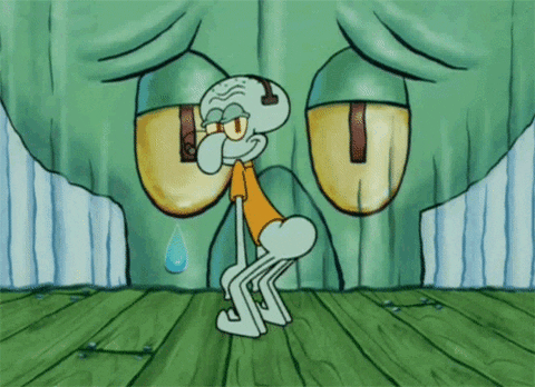 Dancing Cartoon Squidward GIF