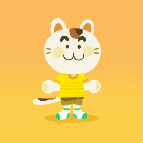 Dancing Cat Swaying Arms Hips GIF