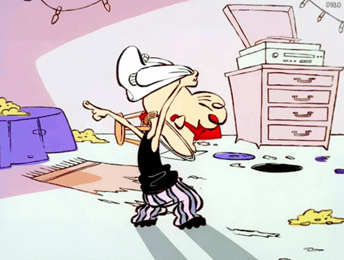 Dancing Character Ed Edd n Eddy Record Player