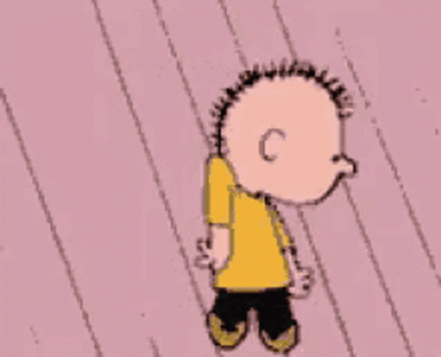Dancing Charlie Brown Snoopy Character GIF