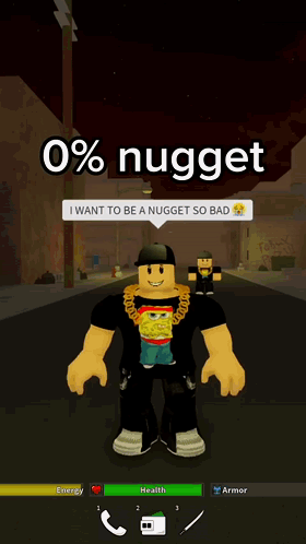 Dancing Chicken Nugget GIF