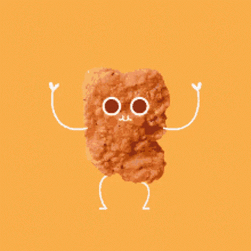 Dancing Chicken Nugget GIF