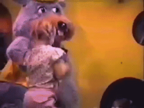 Dancing Chuck E Cheese The Pizza Rat GIF