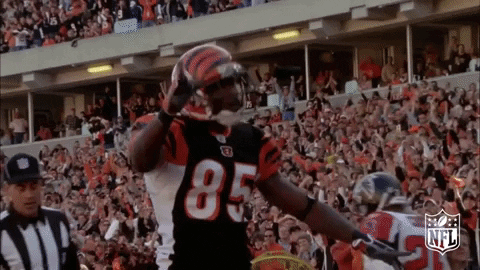 Dancing Cincinnati Bengals Chad Johnson GIF