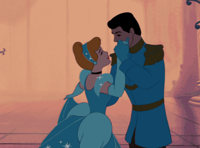 Dancing Cinderella And Prince GIF