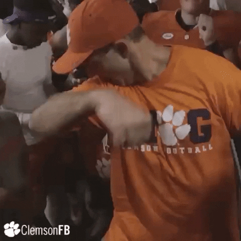 Dancing Clemson Supporter GIF