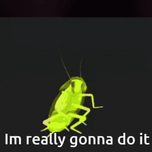 Vibrant Colors Dancing Cockroach GIF