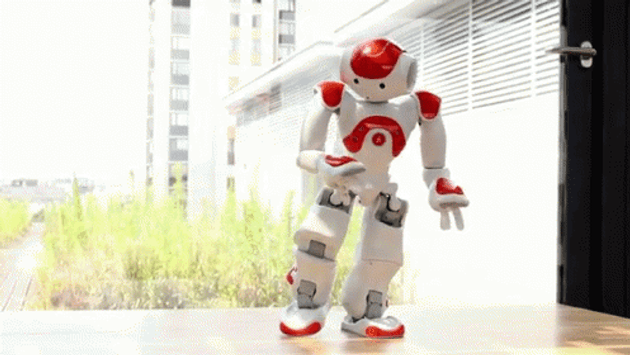 Dancing Cool Robot GIF