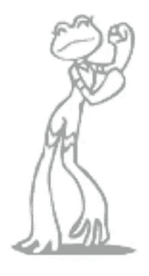 Dancing Cute Princess Frog Drawing Sketch GIF