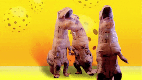 Dancing Dino Trex Random GIF