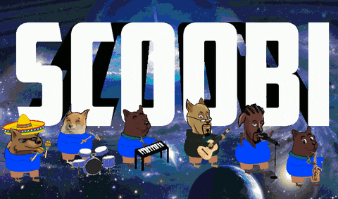 Dancing Dog Meme Scoobi Band GIF