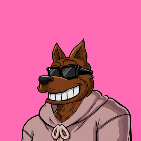 Dancing Doge Shoulder Shrugging GIF