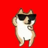 Dancing Doge With Shades GIF