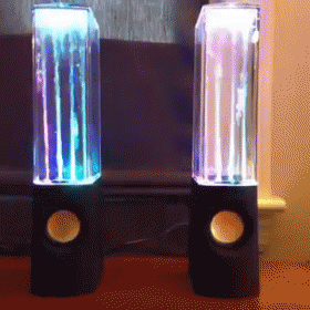 Dancing Electric Lava Lamp GIF