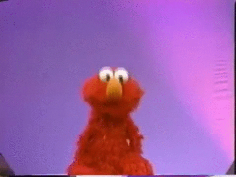 Dancing Elmo With Host Of Tv Show And Big Bird GIF