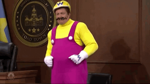 Dancing Elon Musk Wario GIF