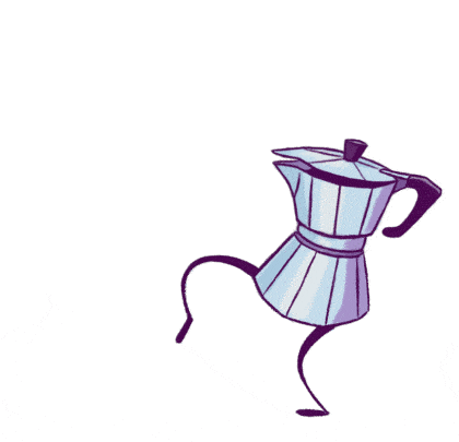 Dancing Espresso Machine GIF