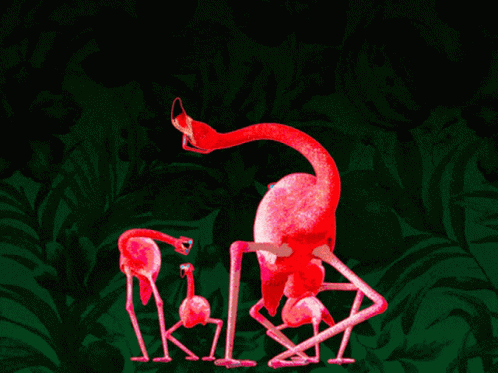 Dancing Flamingo GIF