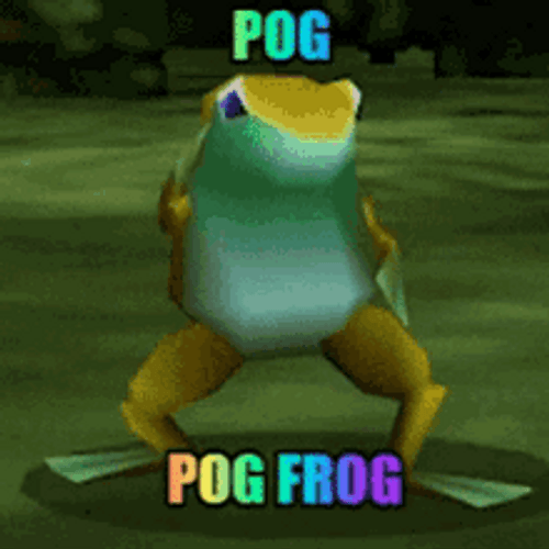 Dancing Frog Funny Pog Body Shake GIF