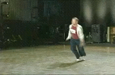 Dancing Funny Falling GIF