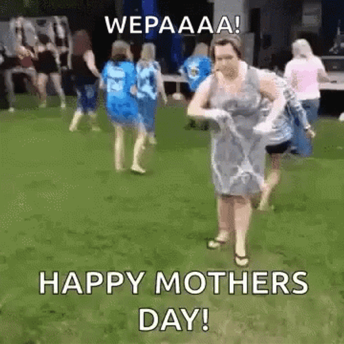 Dancing Funny Happy Mother's Day GIF