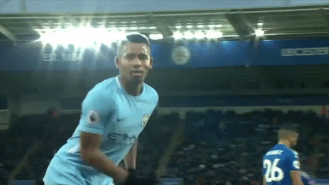 Dancing Gabriel Jesus Football Manchester GIF