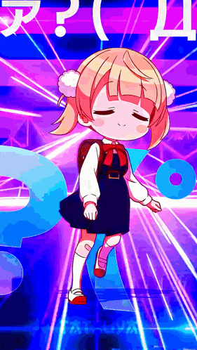 Dancing Girl Anime School Girl GIF